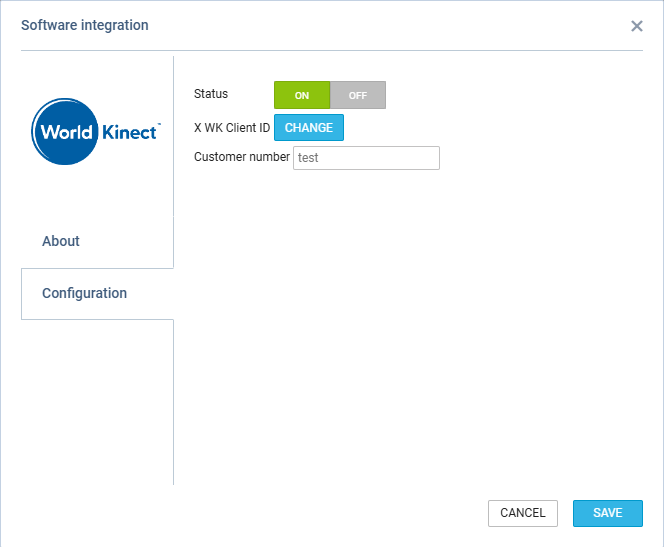 WKC integration Panel