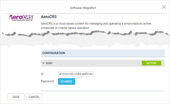 AeroCRS integration