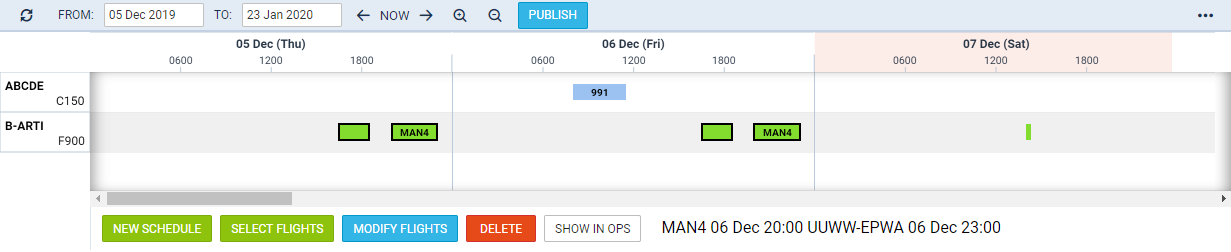 'Show in OPS' option