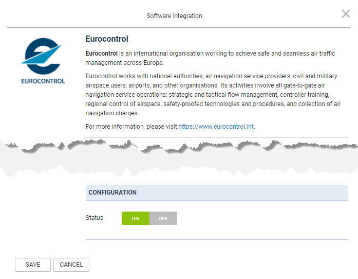 Eurocontrol integration
