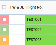 Flight change status in OPS Table