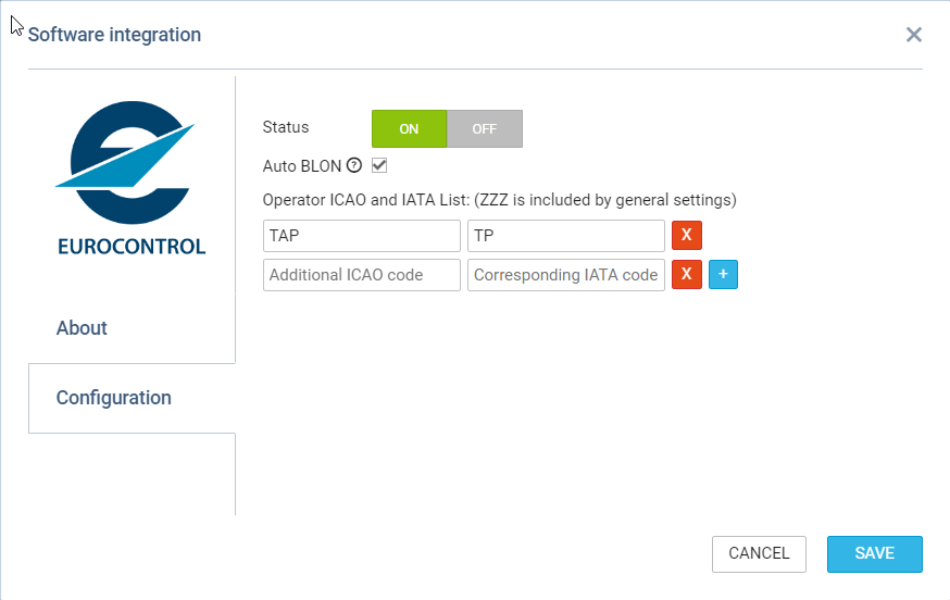 Eurocontrol integration