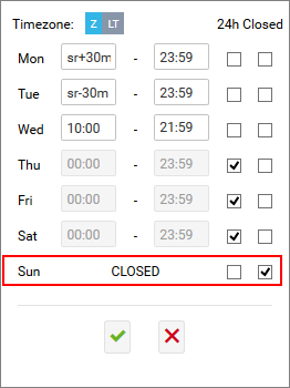 Control Tower Hours