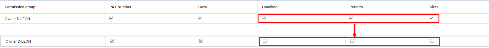 Change of 'Owner Board' settings