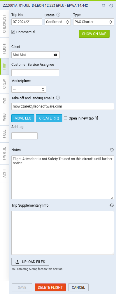 Create RFQ