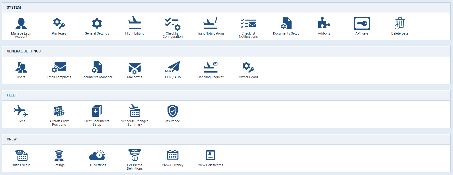 'Admin Panel' new overview