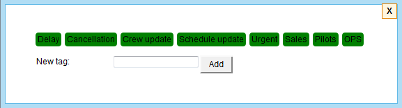 Adding tags to Leon
