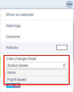 Filtering option