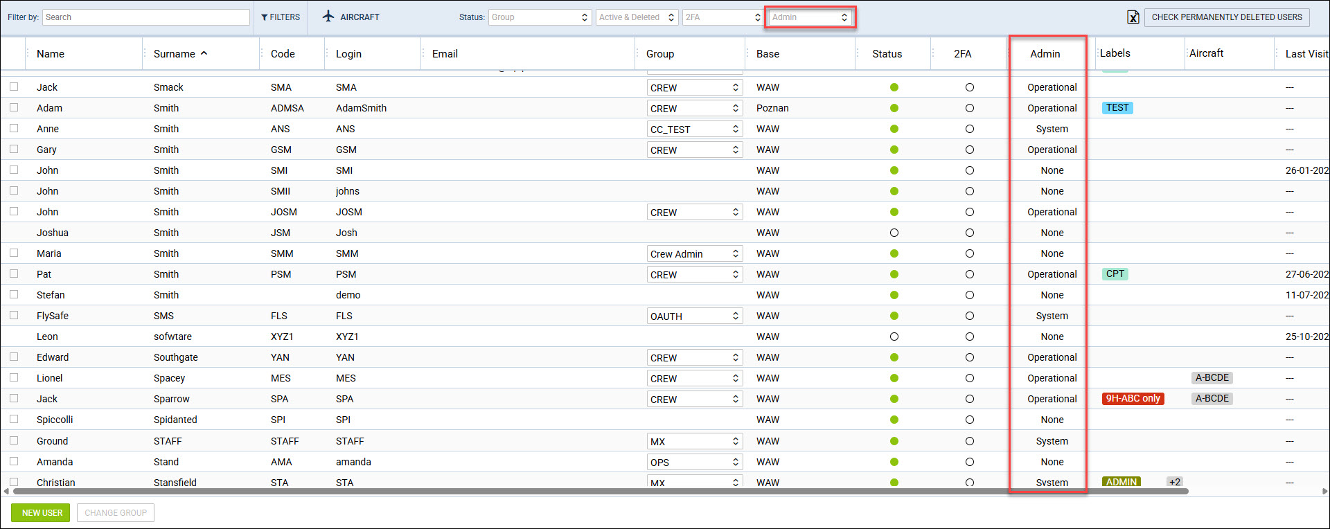 USERS - main view updated with Admin.jpg