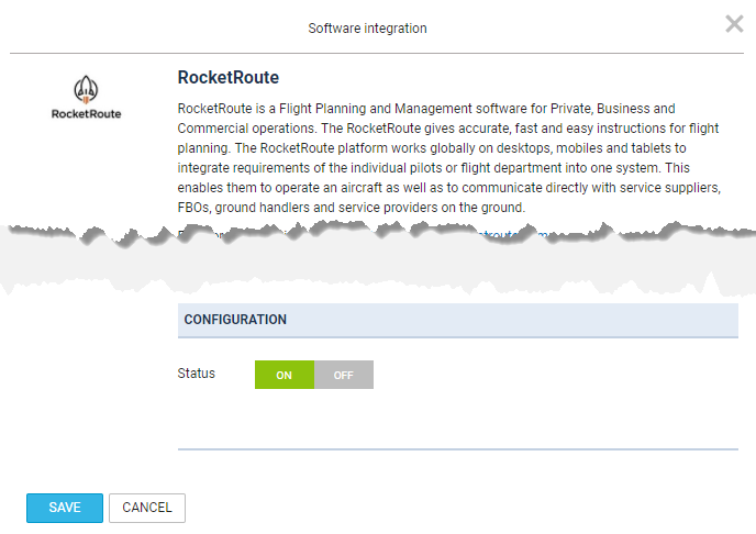 RocketRoute Integration