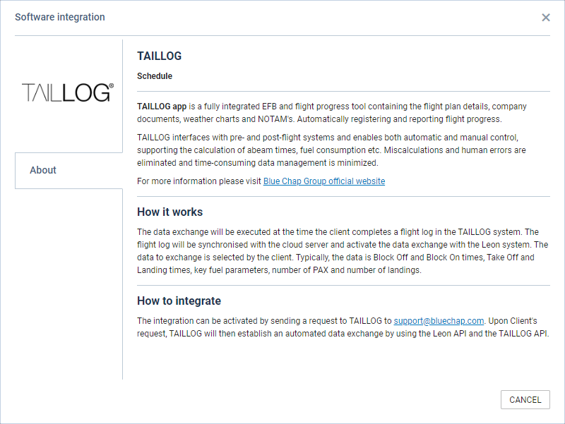 Integration with TailLog