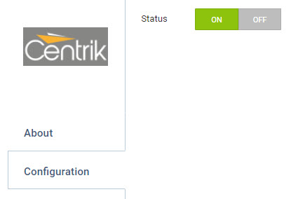Switching the Centrik integration on in Leon
