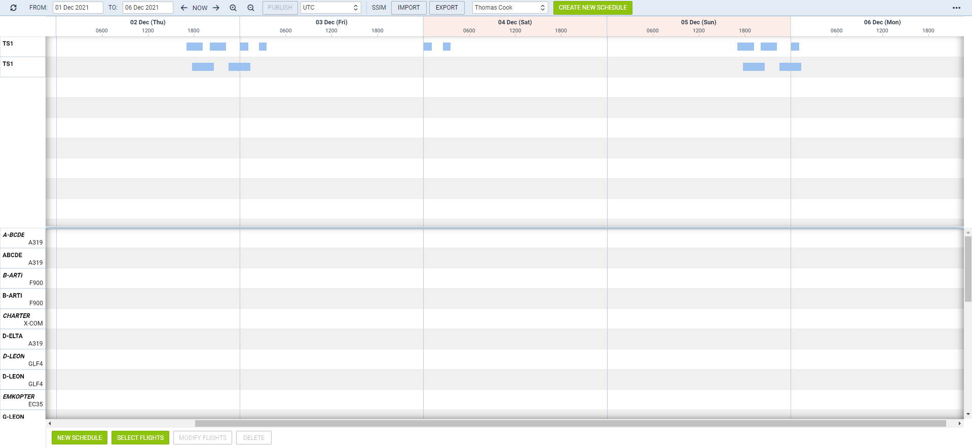 Schedule uploaded from SSIM