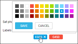 Assigning label to Aircraft