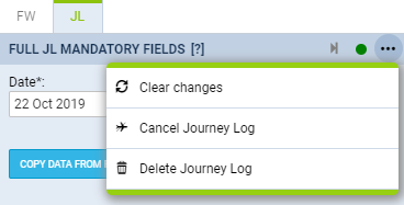 Option to delete JL